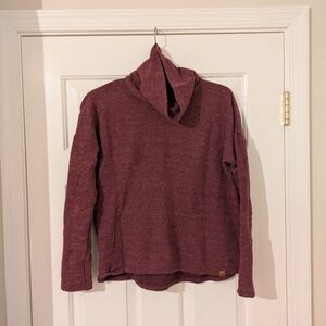 Alpine Maroon Turtleneck Sweater